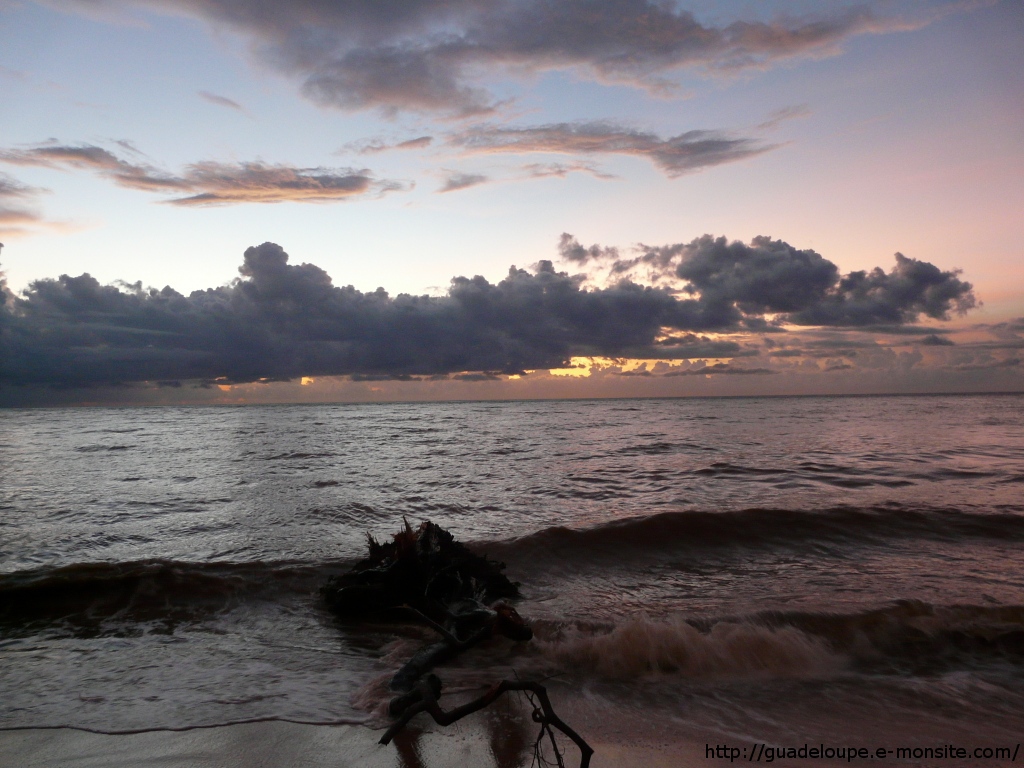 Crépuscule sur Grande-Anse