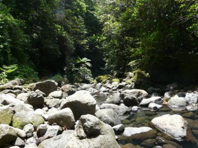 Bassin bleu riviere