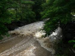 Rivière en folie